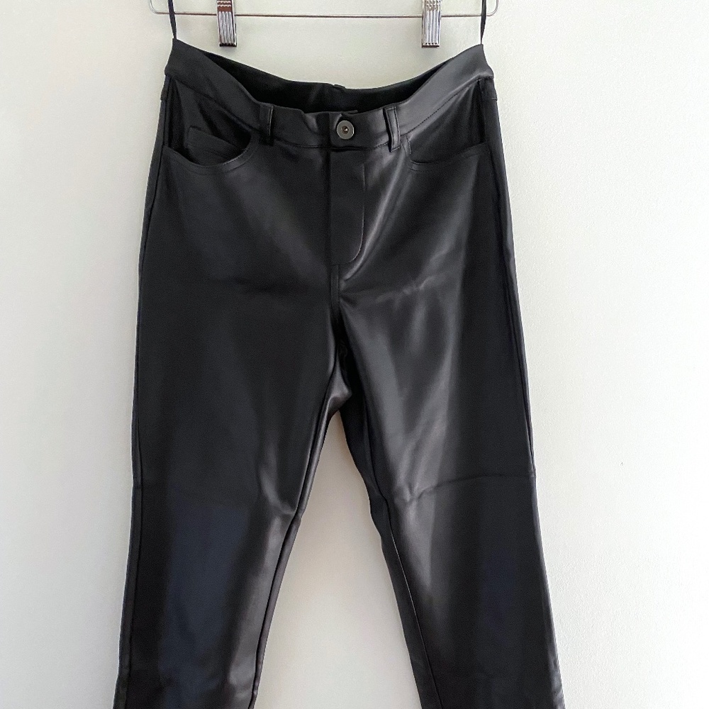 Marcella Brighton Faux Leather Pants